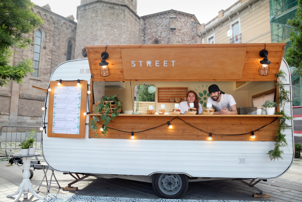 Couple owners food truck