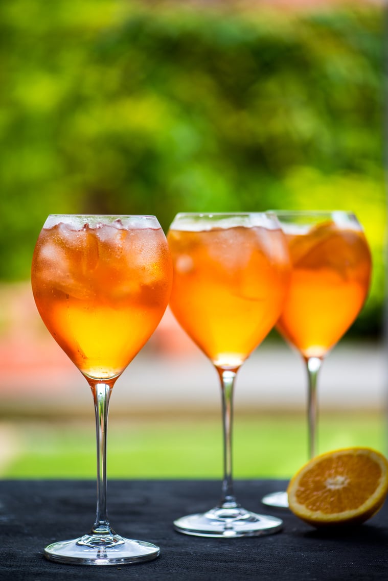 Summer Refreshing Aperitif Drinks